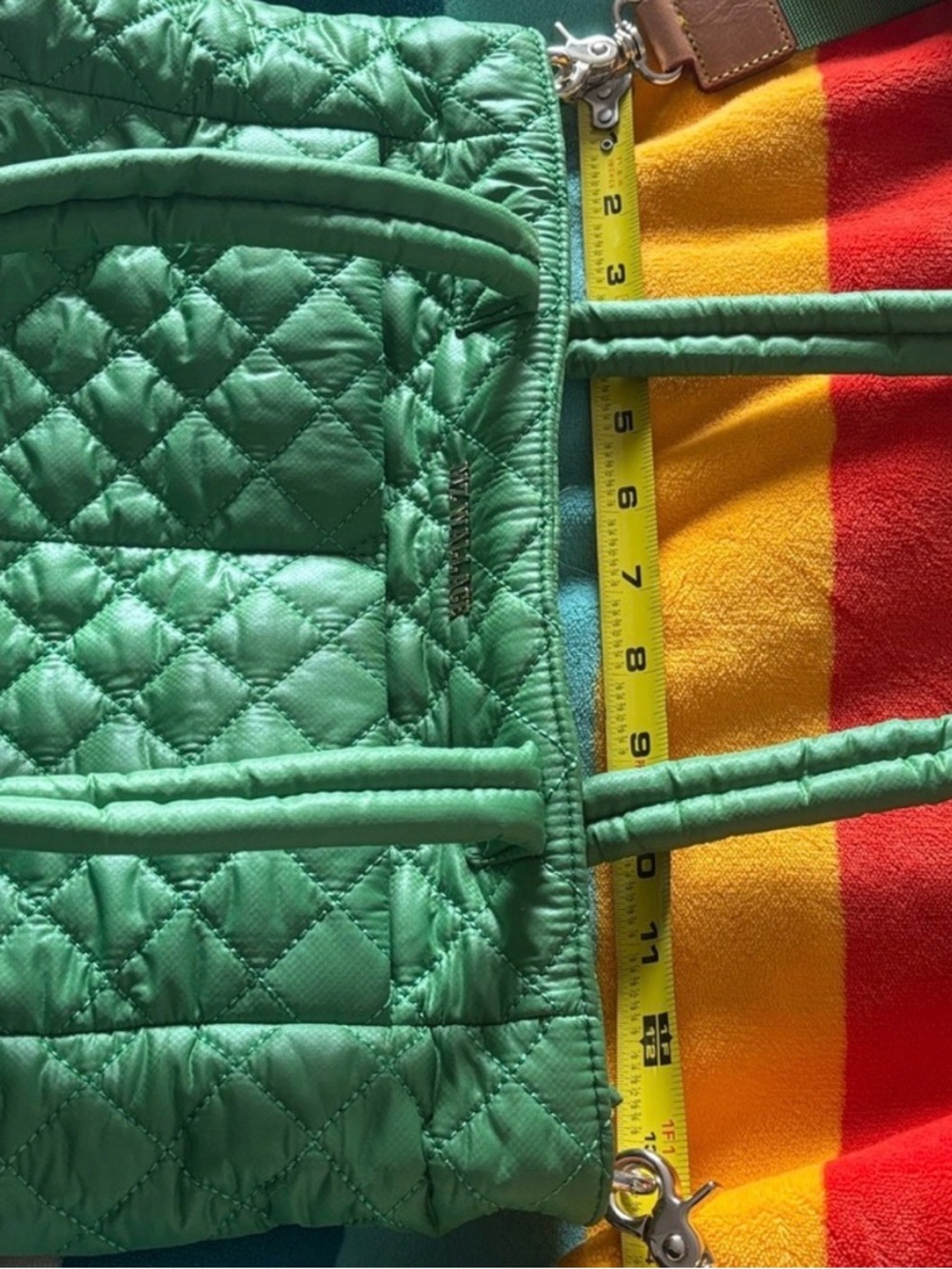 MZ Wallace Quattro tote small green grass - Picture 2 of 4